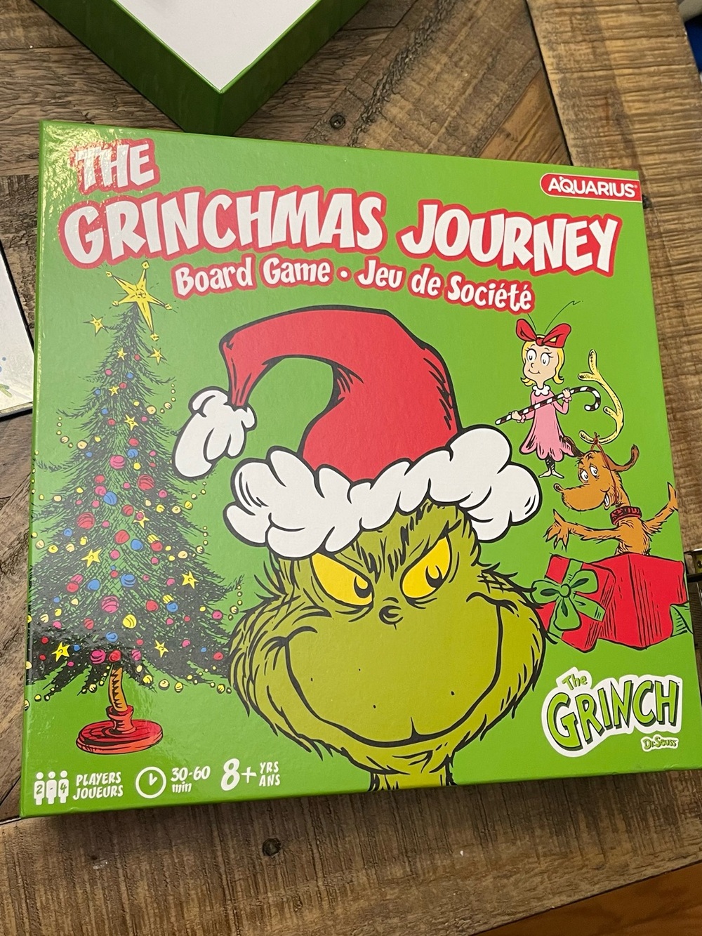 The Grinchmas Journey Board Game - Green